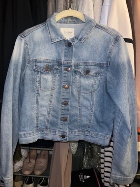 Jessica Simpson Light Blue Denim Jean Jacket
